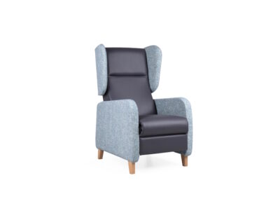 Fauteuil détente avec têtière pour chambre hôpital EHPAD